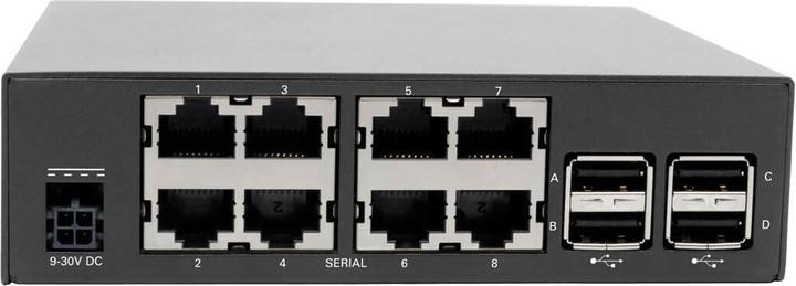 Image du produit Eaton Serveur de console 8 ports avec modem intégré NIC double GbE 4Gb Flash et double SFP