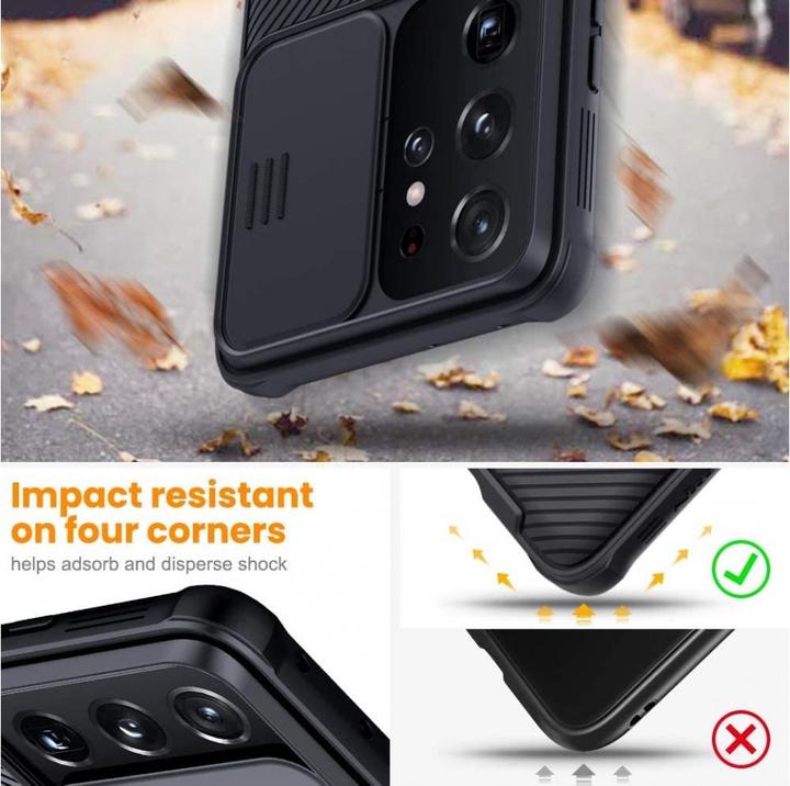 Actual product image Nillkin CamShield (Samsung Galaxy S21 Ultra)