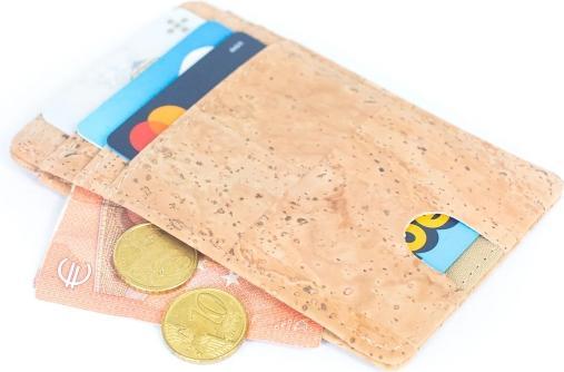 Actual product image MB Cork Schmale Brieftaschen aus Kork mit RFID-Schutz