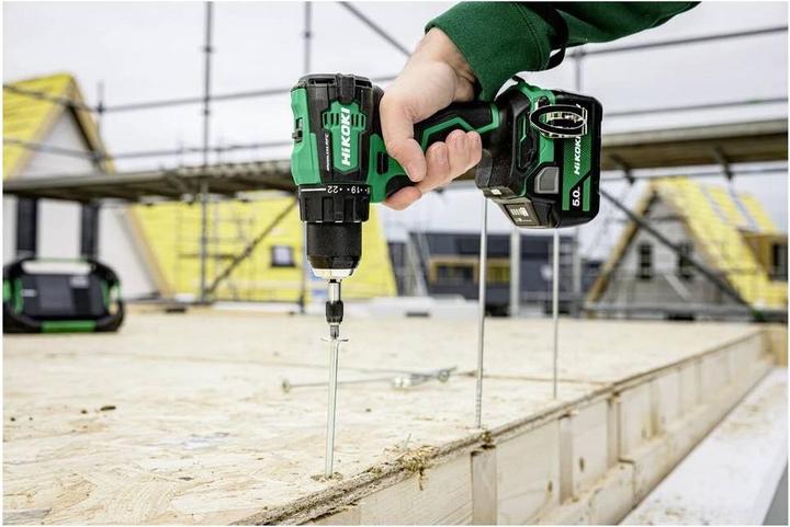 Actual product image Hikoki Cordless drill driver set DS18DE 4.0 Ah