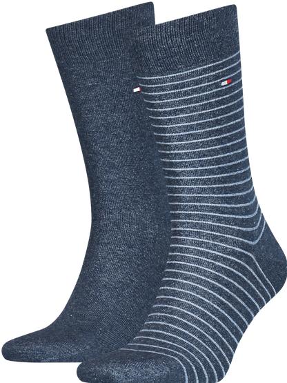 Tommy Hilfiger Th Men Small Stripe Sock 2p (2er Pack, 43 - 46)