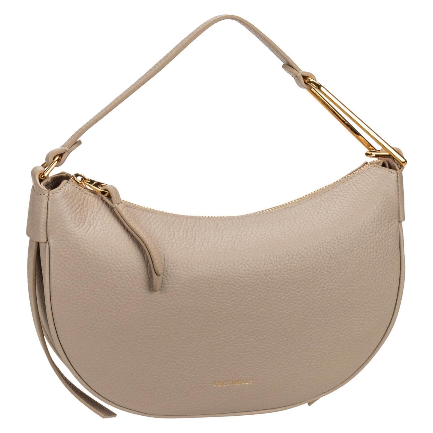 Coccinelle, Damen, Handtasche, Handtasche Priscilla 1303, Beige