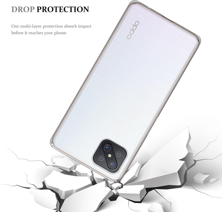 Produktbild Cadorabo TPU Ultra Slim AIR Cover (Oppo Reno 4 Z 5G)