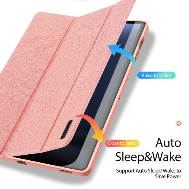 Actual product image Dux Ducis Domo Series Leather Book Cover Case (Galaxy Tab S9 FE+)