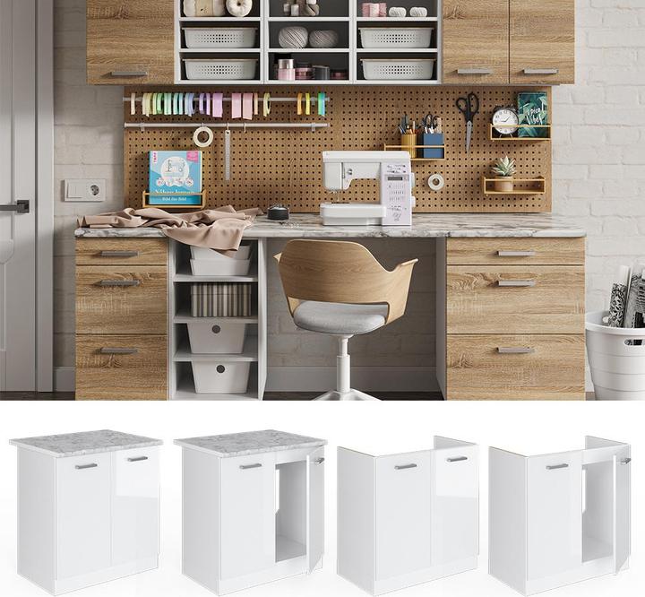 Produktbild Vicco R-Line mit Türen, ohne Arbeitsplatte