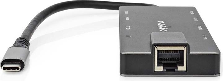 Immagine prodotto Nedis CCBW64775AT02 Adattatore USB USB 3.2 Gen 1 Jack USB-C™ Uscita HDMI™ / Jack RJ45 / SD / 2X U (USB-A, 10 Porti)