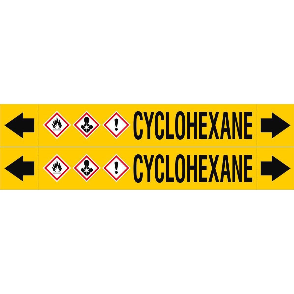 Brady ASME - Rohrmarkierer - Cyclohexane (ASMEPM-50X345MM-CYCLOHEXANE)