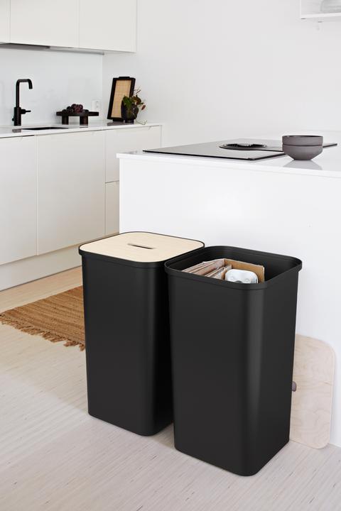 Actual product image Orthex Collect Storage Box with Lid, 53 L, black (53 l)