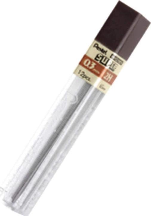 Image du produit Pentel Mines de rechange 0.3mm (Mine de gel, Noir, 0.30 mm)