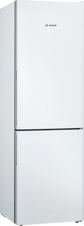 Produktbild Bosch Hausgeräte Serie 4 KGV362WEAS, 308 L, SN-T, 4.5 kg/24h, E, Fresh zone compartment, White (308 l)