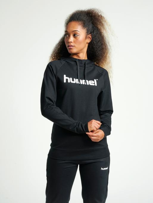 Produktbild hummel Cotton Logo Kapuzenpullover Damen (S)