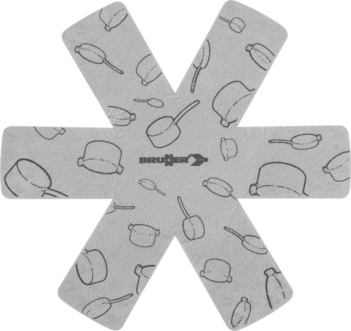 Immagine prodotto Brunner Carezza Magnetogrip (22 cm, Set di pentole e padelle da cucina, Alluminio)