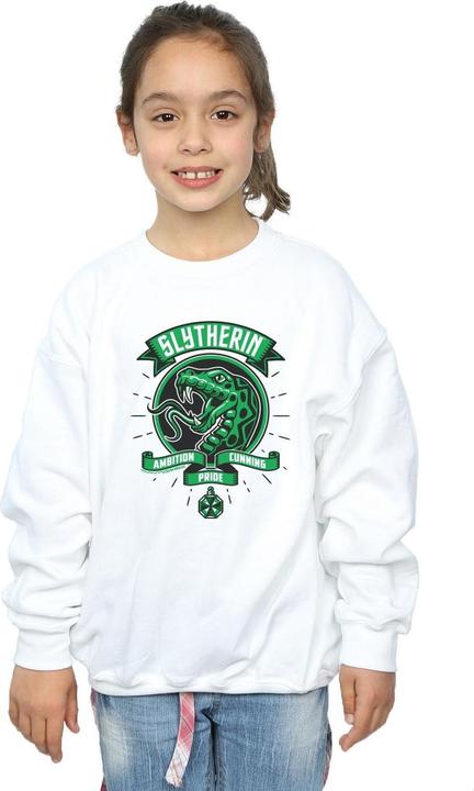 Produktbild Slytherin Toon Crest Sweatshirt Mädchen (140, 146)