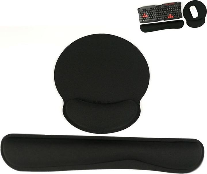 Produktbild Deltalabs Ergonomische Mausmatte und Tastatur Handballenauflage