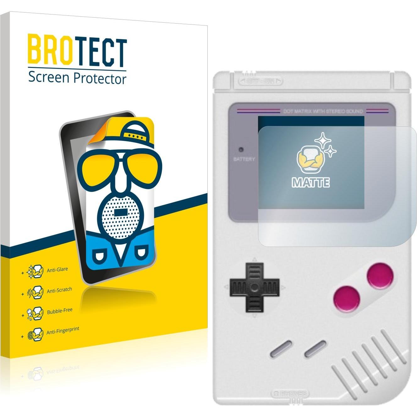 Thumbnail - BROTECT Entspiegelungs-Schutzfolie Displayschutz Matt (DSi XL), Weiteres Gaming Zubehör, Schwarz