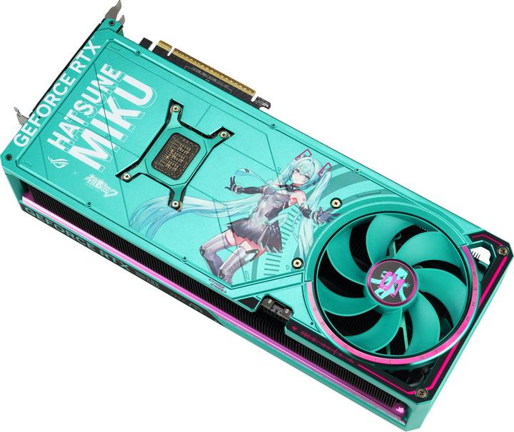 Actual product image ASUS ROG Astral GeForce RTX 5080 Hatsune Miku Edition (16 GB)