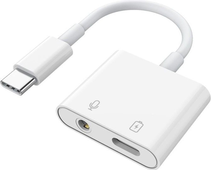 PowerGuard Adattatore per cuffie (USB tipo C, Jack da 3.5mm)