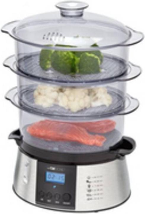 Actual product image Clatronic Steamer with display, timer