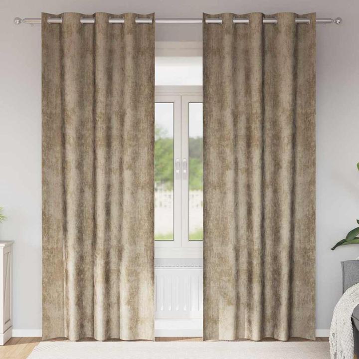 Actual product image vidaXL Curtains (260 x 140 cm)