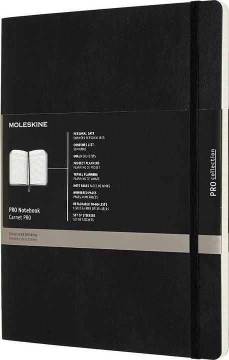 Produktbild Moleskine Notizbuch (19 x 25 cm, Liniert, Weicher Einband)