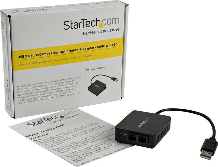 Actual product image StarTech USB 2.0 To Fiber Converter (USB 2.0)