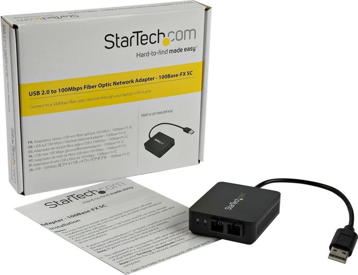 Actual product image StarTech USB 2.0 To Fiber Converter (USB 2.0)