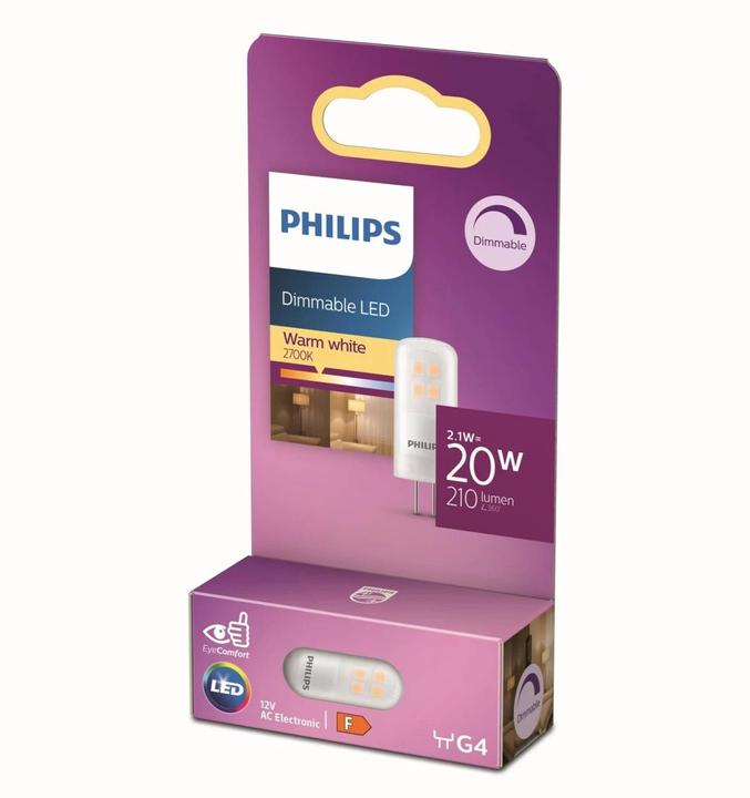 Actual product image Philips Brenner (G4, 2.10 W, 200 lm, 1 x, F)