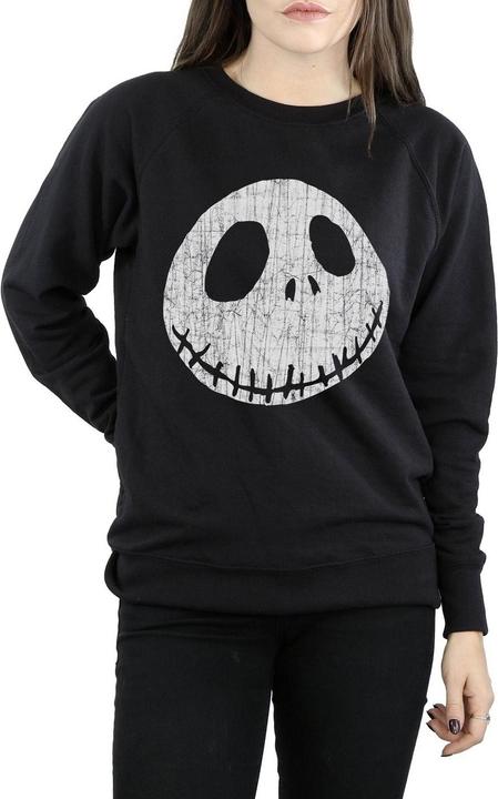 Produktbild Disney Nightmare Before Christmas Jack Cracked Face Sweatshirt (S)