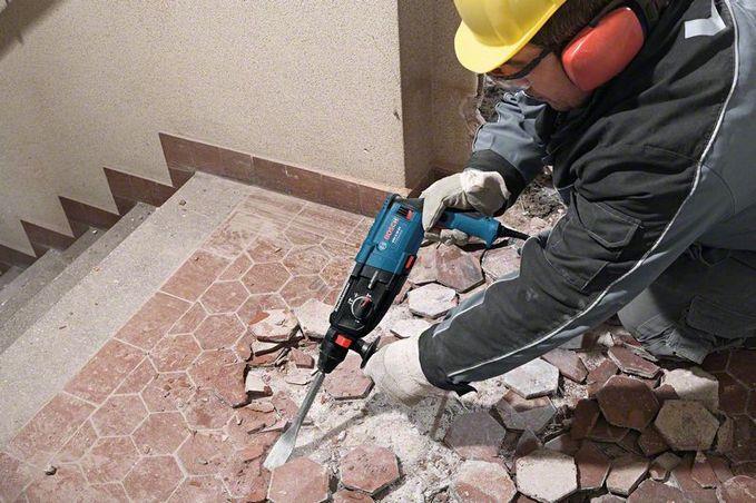 Actual product image Bosch Professional GBH 2-28 DFV with L-Boxx (Electrical connection)