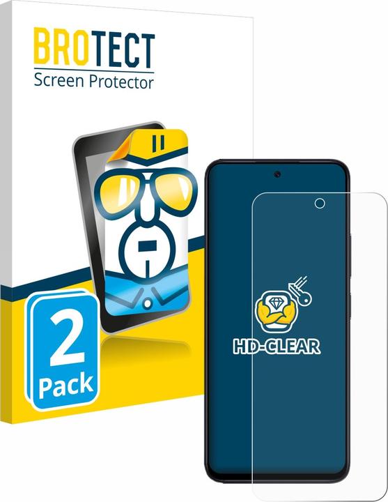 Immagine prodotto BROTECT Pellicola Trasparente (2 Pezzo/i, Xiaomi Redmi 12)