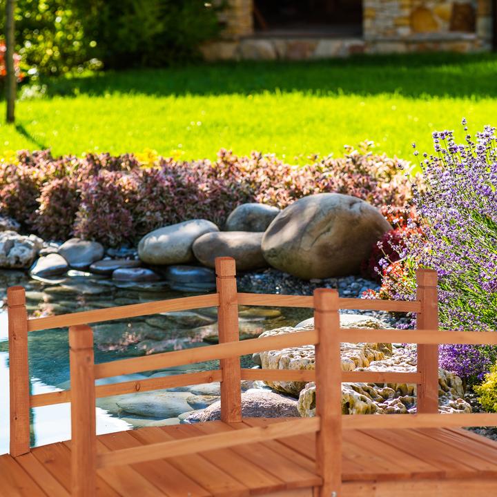Image du produit Relaxdays Garde-corps du pont de l'étang