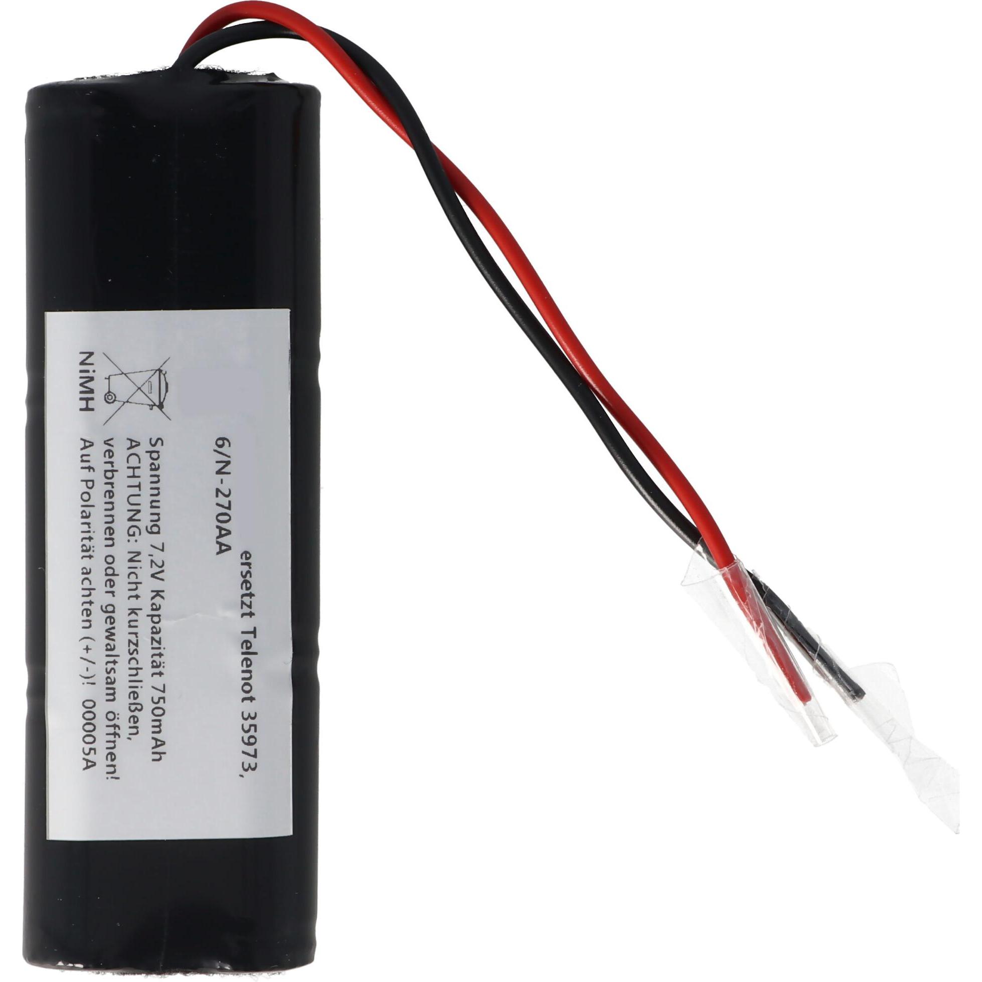 AccuCell Akku für Telenot 35 973 Sender F1011/S, Walkie-Talkie Zubehör