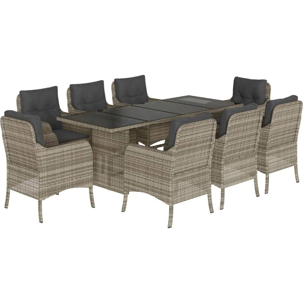 VidaXL, Gartentisch + Balkontisch, Wenke (80 cm)