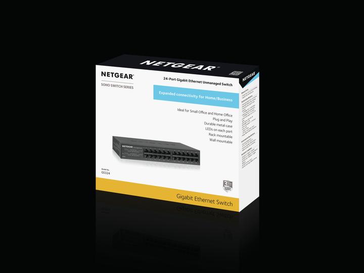 Produktbild Netgear Gs324-100eus (24 Ports)