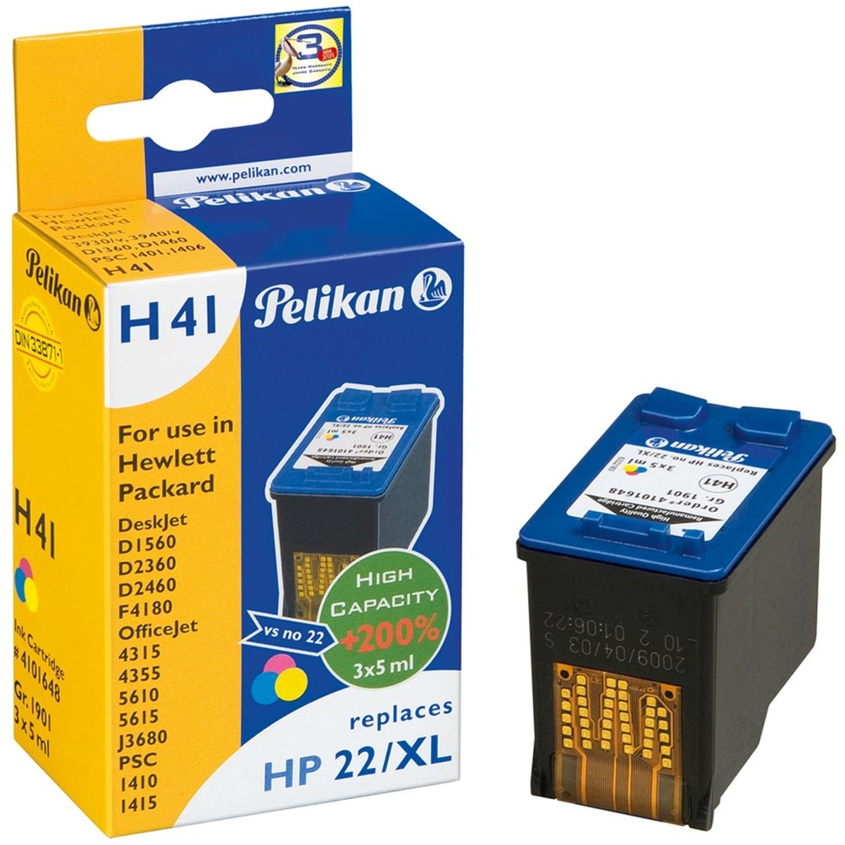 Pelikan, Druckerpatrone, 22 (Color)