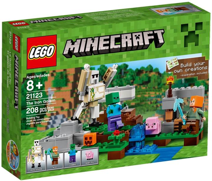 Produktbild LEGO Der Eisengolem (21123, LEGO Minecraft)