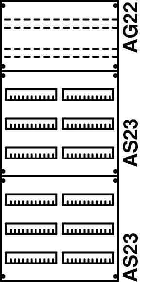 Actual product image Striebel & John STR 2V43KA Distribution panel 192PE