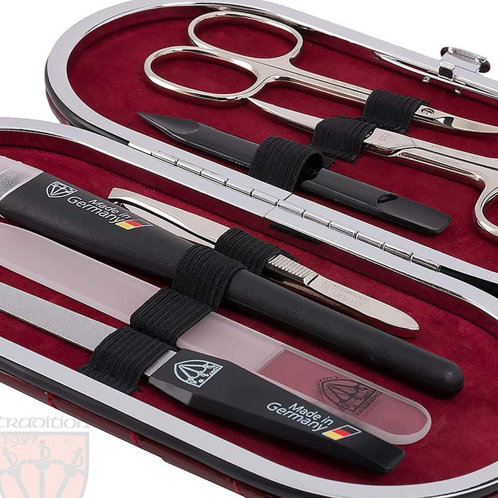 Immagine prodotto Kellermann Set di chiodi Vittoria 7 pezzi in similpelle rosso vino