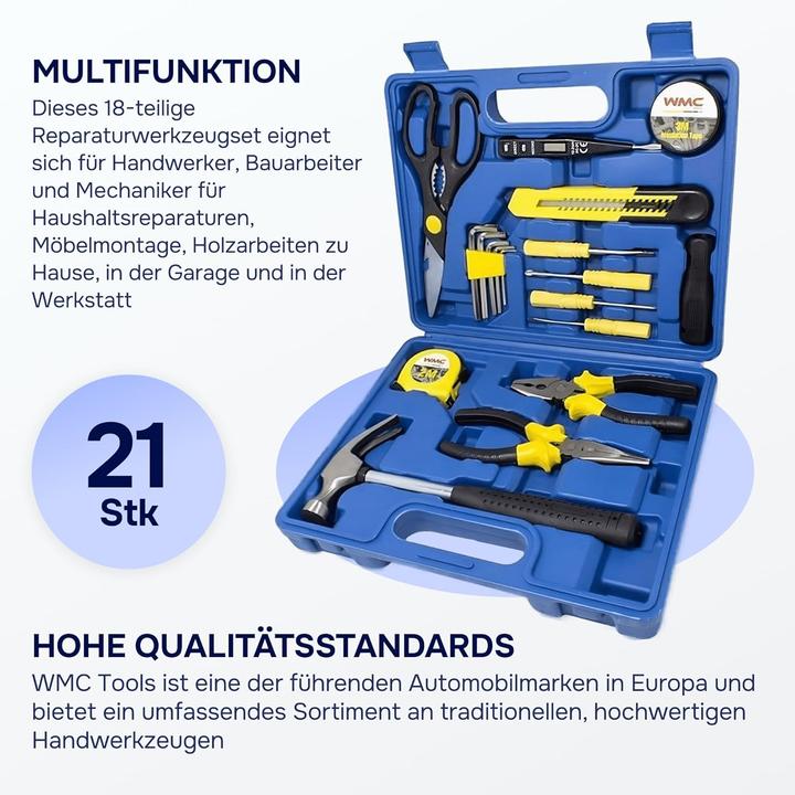 Actual product image Bahco 18-teiliges Werkzeugset im Koffer (18 pieces)