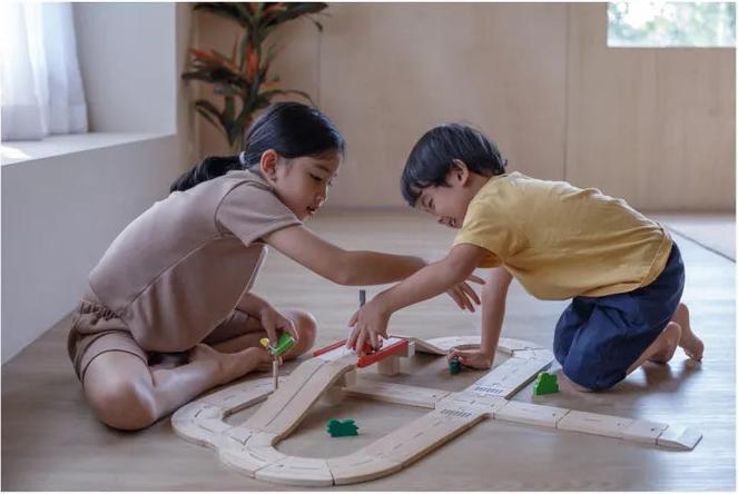 Produktbild Plantoys PlanWorld Strassennetz