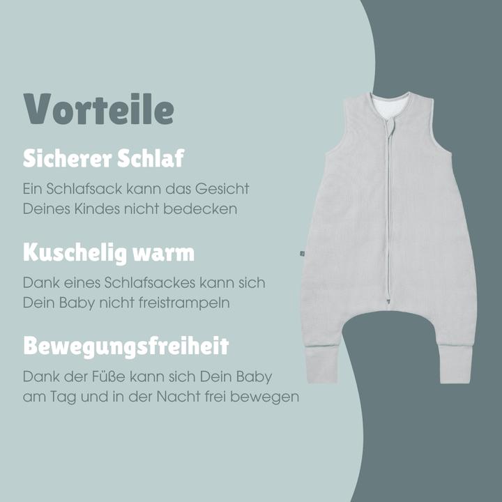 Actual product image Emma & noah Schlafsack mit Umschlag-Fuss 2.5 TOG (100 cm, 2.5 TOG, Winter)