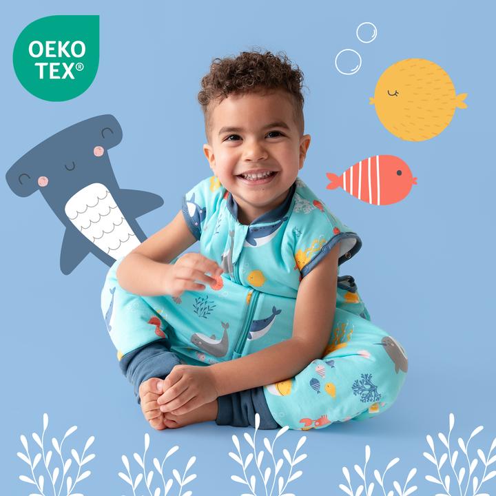 Actual product image Schlummersack Sleeping Bag with Feet & Foldable Feet Covers - 2.5 TOG (120 cm, 2.5 TOG, All-season)