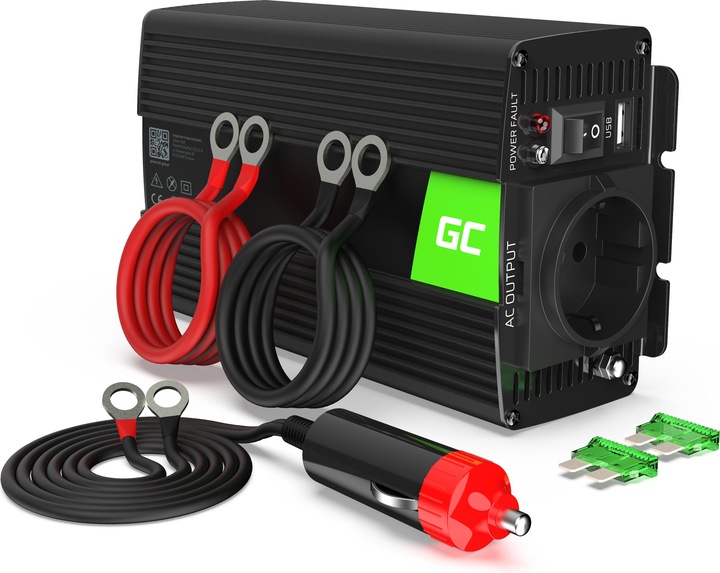 GreenCell Tensione Inverter auto 12V a 230V 300W
