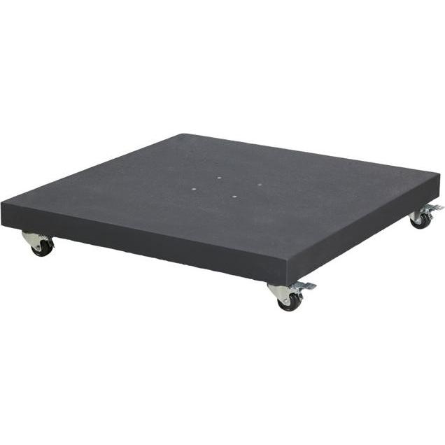 Platinum Sun &amp; Shade Sockel Sorrento 90kg gebrannter Granit mit Rollen ...