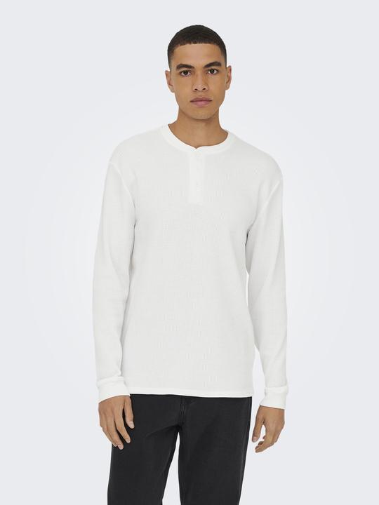 Immagine prodotto Only & Sons Onstobie Reg Ls Henley Tee (XXL)