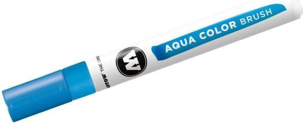 Produktbild Molotow Aquarellstift Color Brush Aqua 1-2mm cyan (1x)