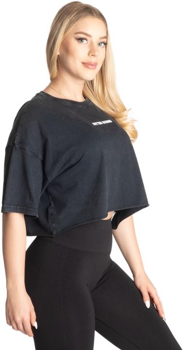 Actual product image Better Bodies With Love Tee - Washed Black (M)