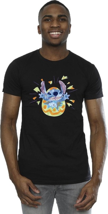 Immagine prodotto Disney Lilo & Stitch Cracking Egg Maglietta Uomo (4XL)