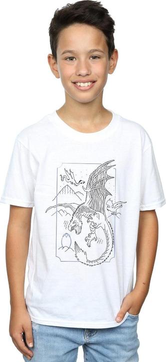 Produktbild Dragon Line Art TShirt Jungen (128)