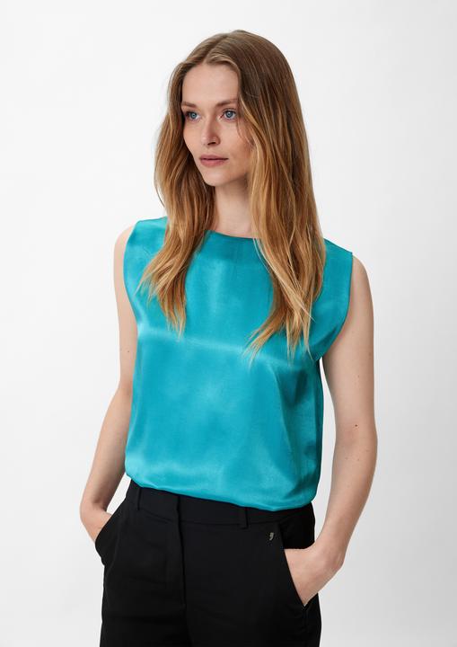Image du produit Comma Bluse Satinbluse aus Viskosemix (44)